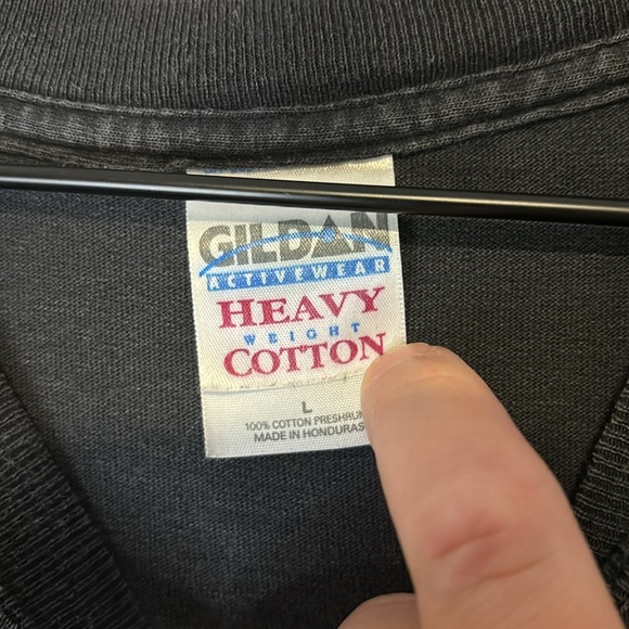 Vintage 2004 NASCAR Large Graphic Print T-Shirt Race Tour Black Y2K Dates - Picture 4 of 4